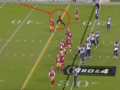 VIDEO: MNF Radio Announcer Gives Amazing Call of Fan on the Field