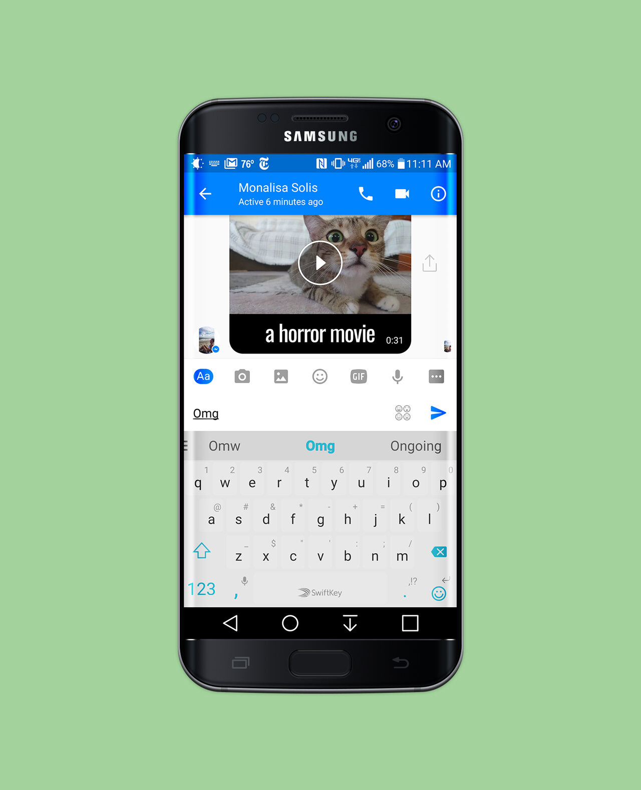 Swiftkey Android keyboard