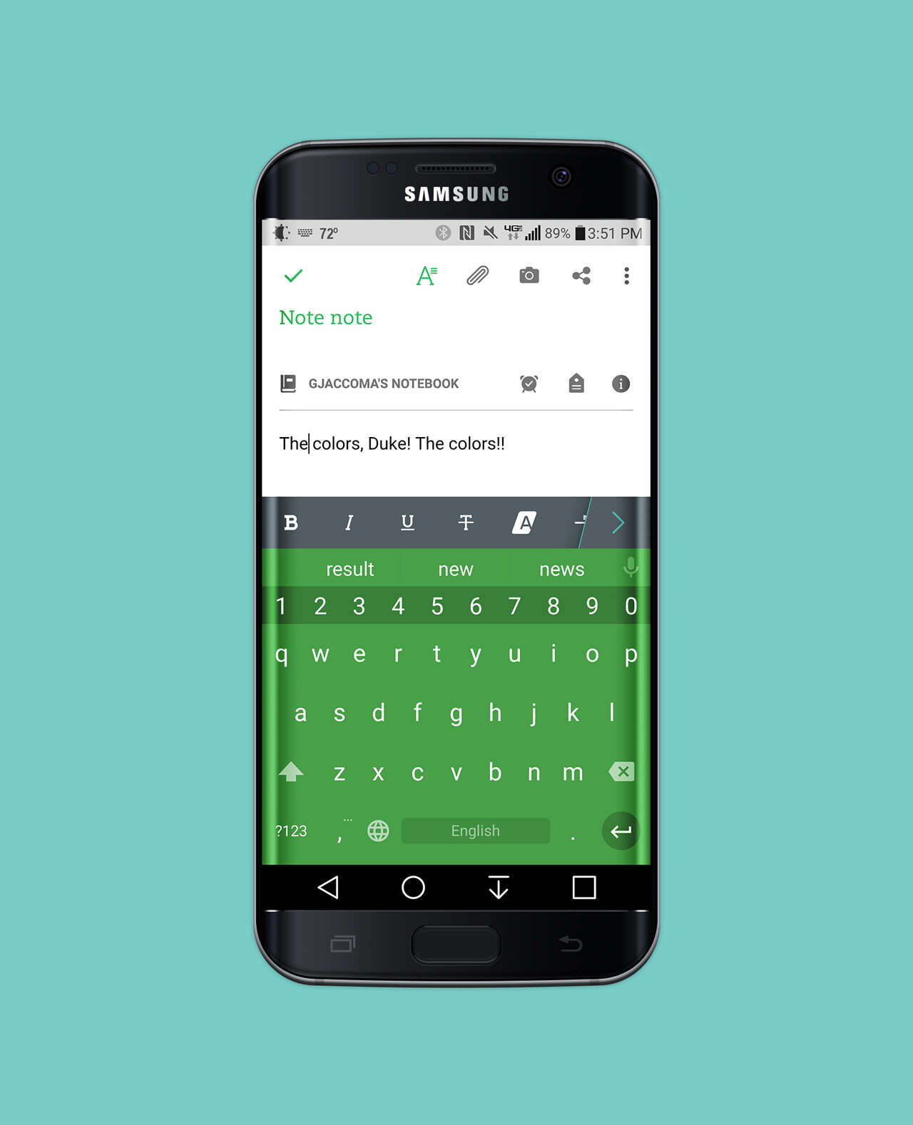 Chrooma Android keyboard
