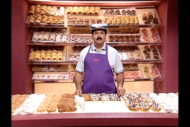 dunkin donuts photo shoot