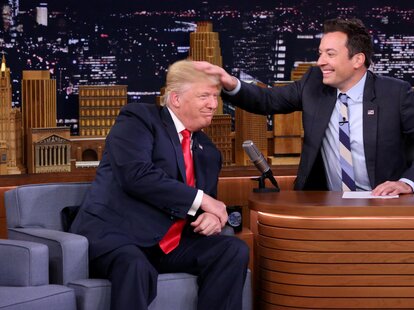 trump jimmy fallon tonight show
