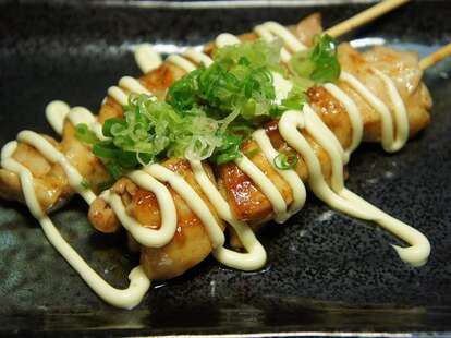 chicken skewers