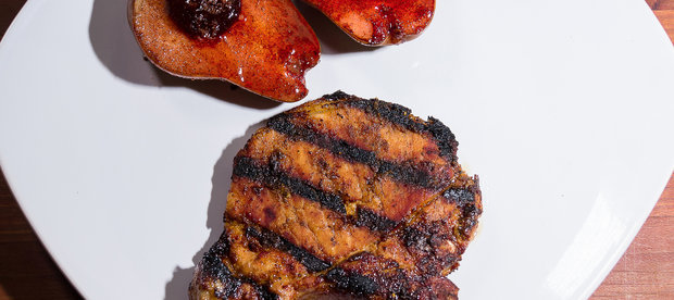 Make Cinnamon Pork Chops With Spiced Pears, You Fancy Fall Food Lover