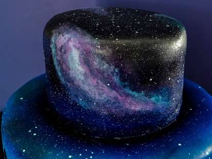 galaxy cake