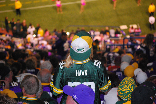 Packers fan in Minnesota
