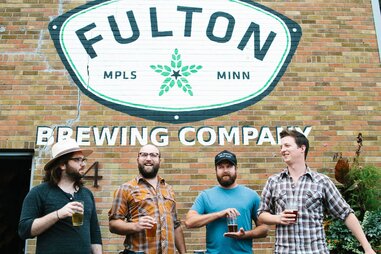 Fulton beer enjoyment