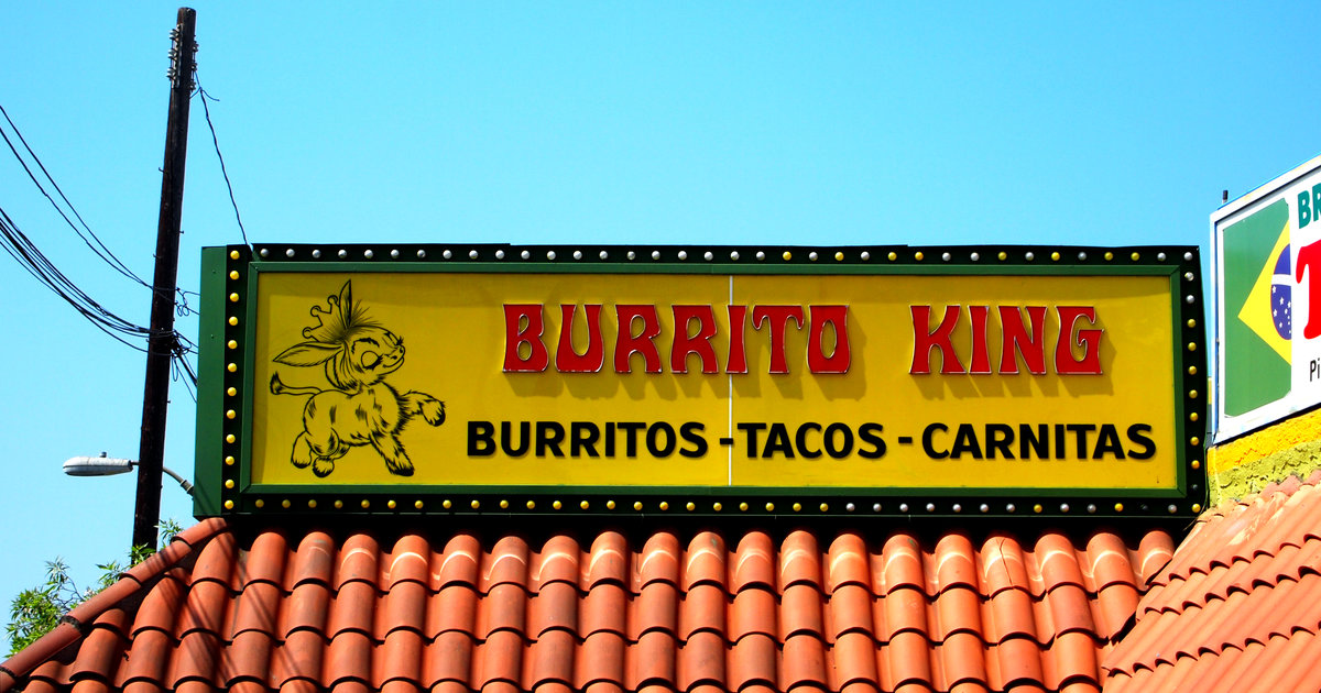 Burrito King A Los Angeles, CA Restaurant.