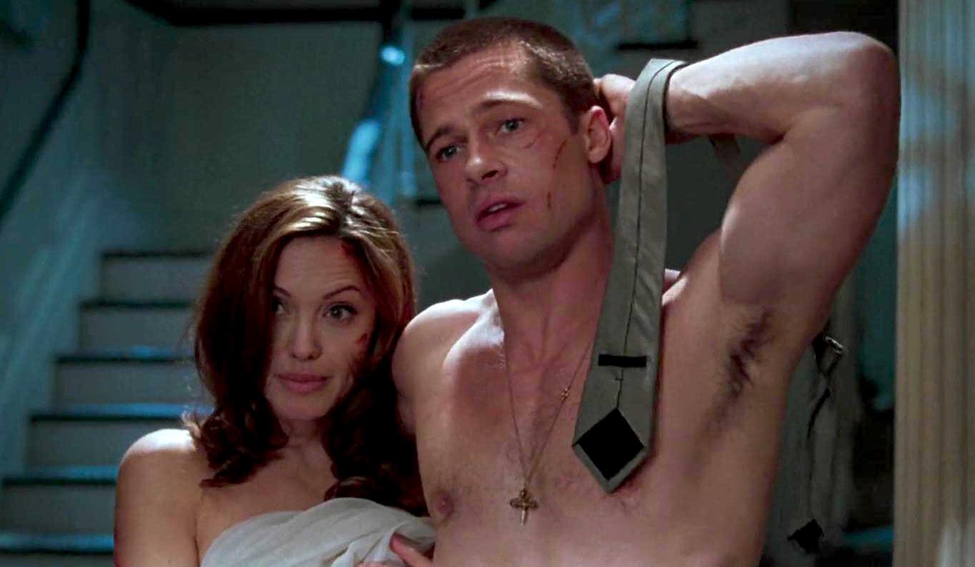 angelina jolie brad pitt sex scene mr and mrs smith