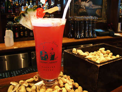 Singapore Sling at the Raffles Hotel