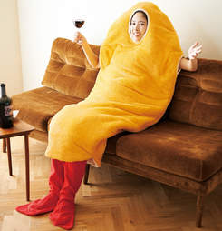 shrimp sleeping bag