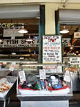 Fresh fish at Jack's Fish Spot in Seattle, WA 