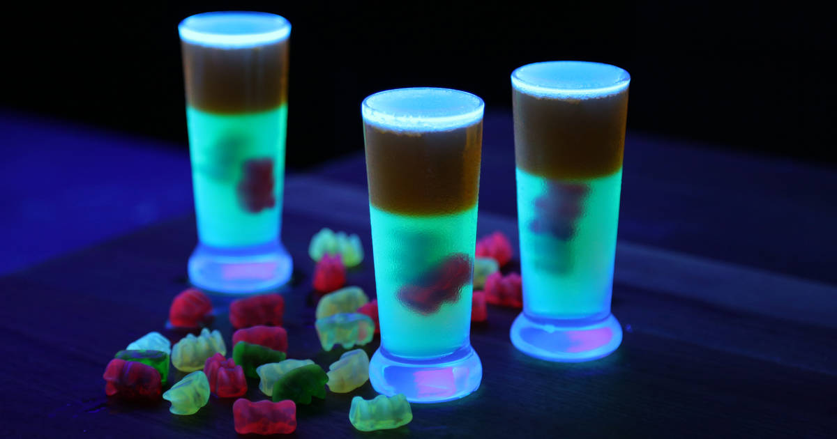 Glow in the Dark Jello