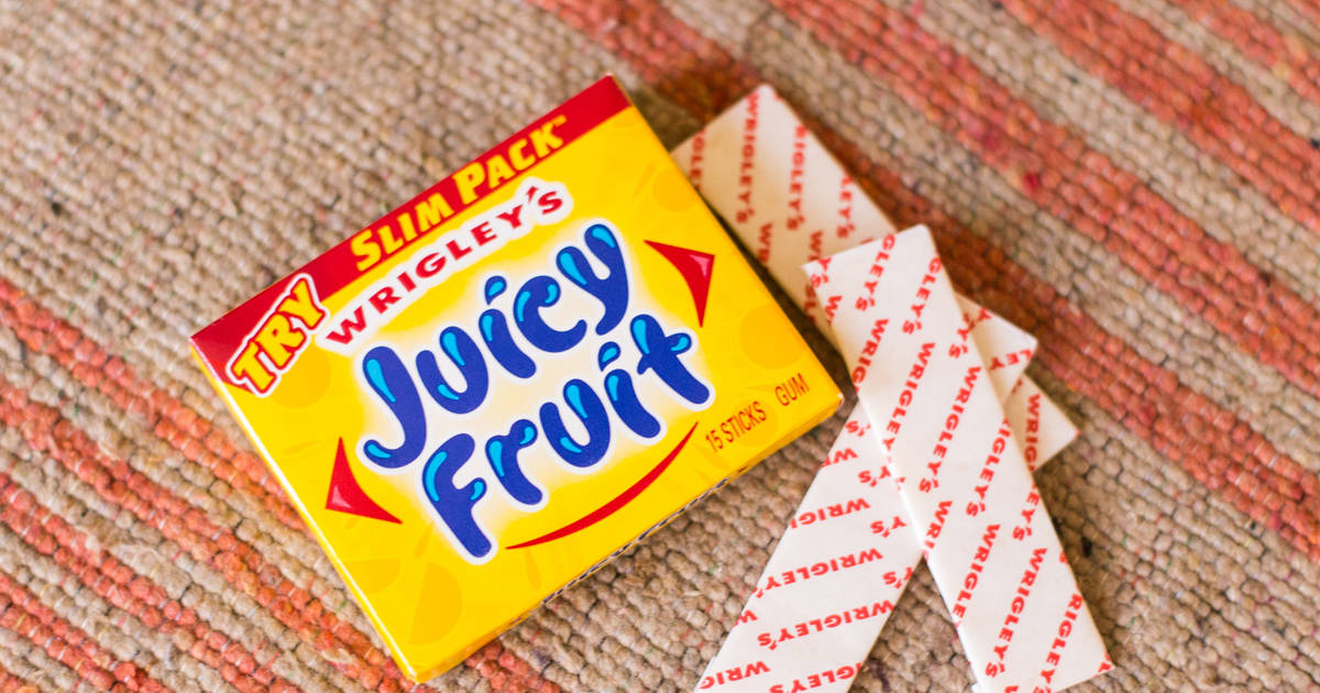 Does Juicy Fruit Gum Have Xylitol