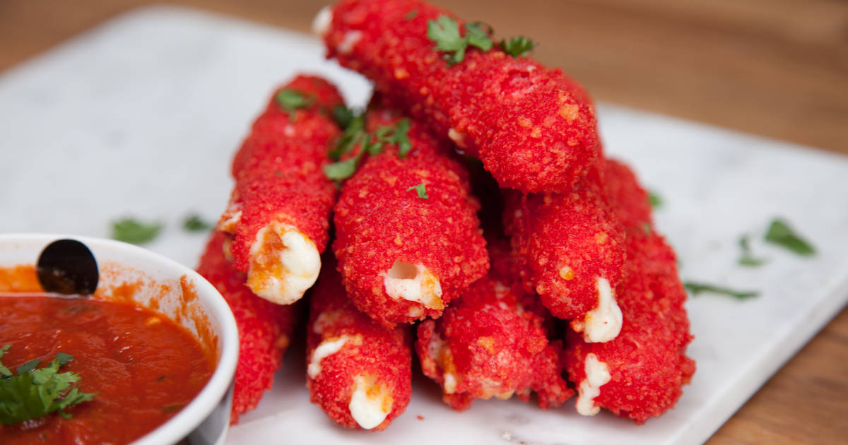 Hot cheeto store mozzarella sticks