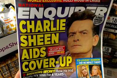 Charlie sheen national enquirer