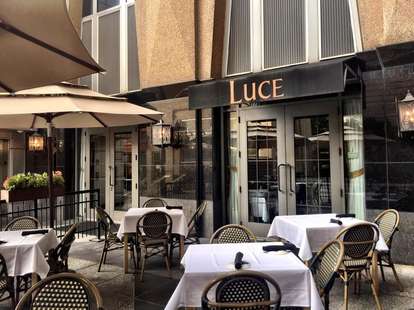 Classy Italian dining at Luce in Charlotte, NC 