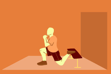 Bulgarian split squat