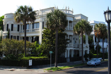 East Bay Street along the Battery