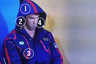 michael phelps face halloween costume