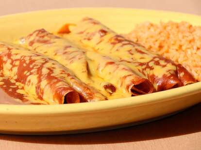 Enchiladas Tony's Mexican Restaurant Mexican Tex-Mex