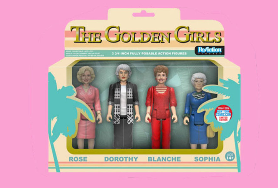 These 'Golden Girls' Action Figures Are the Best Collectable Ever