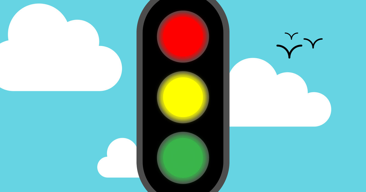 clipart traffic light yellow - photo #47