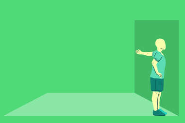 Wall Assisted Arm Stretch