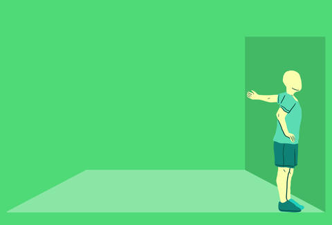 Wall Assisted Arm Stretch