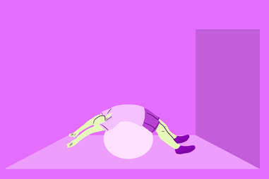 Stability Ball-Assisted Backbend
