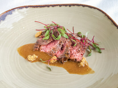flank steak at DAILY newark airport restaurant