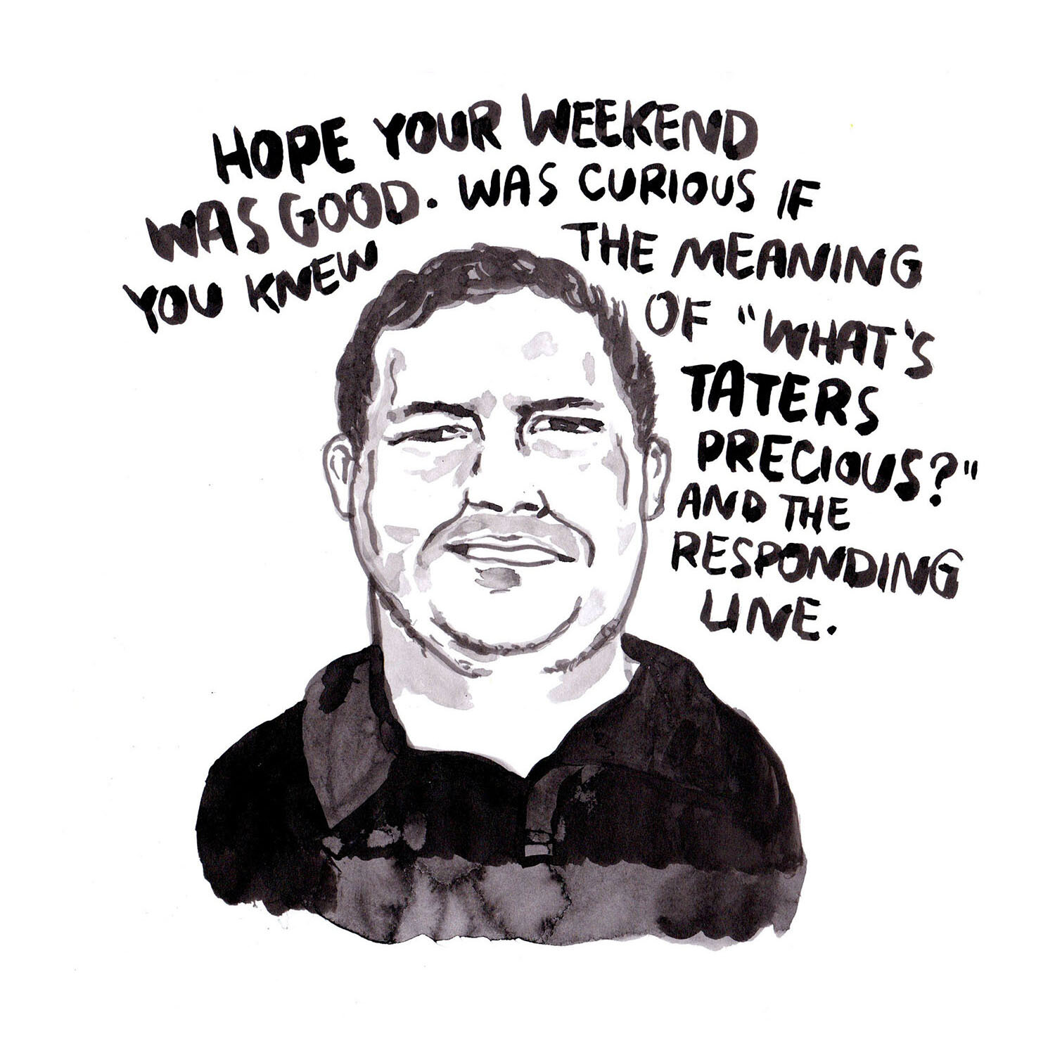 Online dating illustration