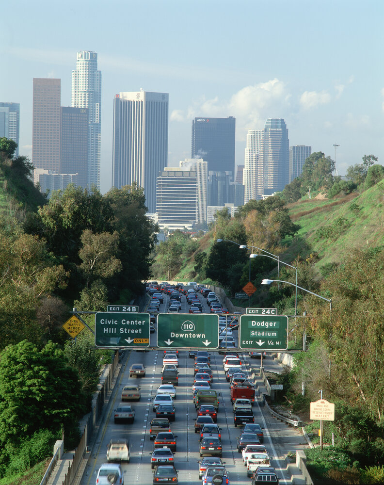 traffic in los angeles