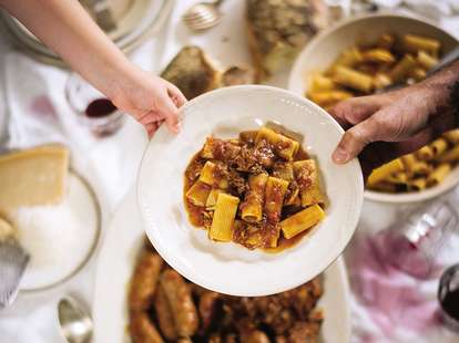 Sunday rigatoni