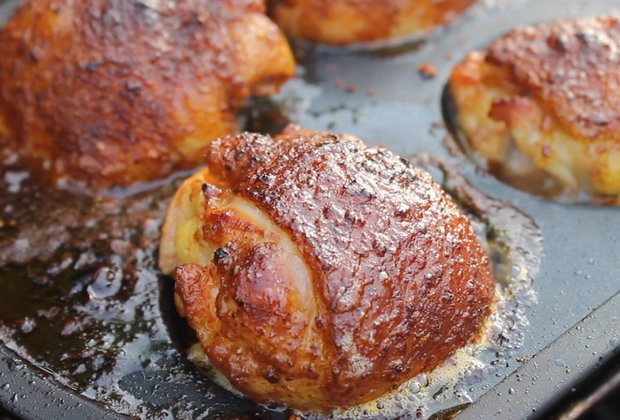 Grill Your Chicken in a Muffin Pan, Because You're Awesome