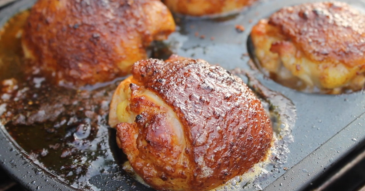 Grill Your Chicken in a Muffin Pan, Because You're Awesome Thrillist