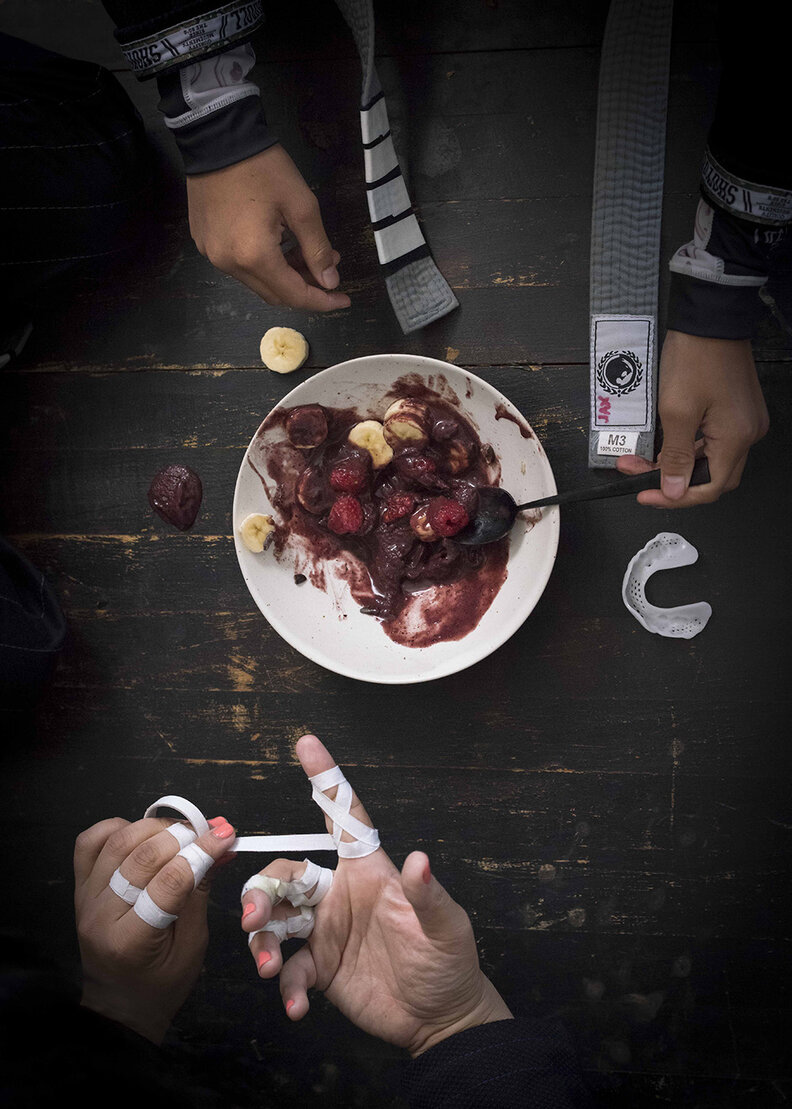 Anthony Bourdain acai bowl