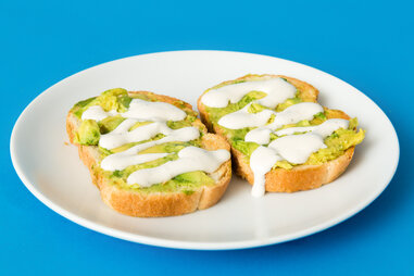 Avocado Toast and ranch