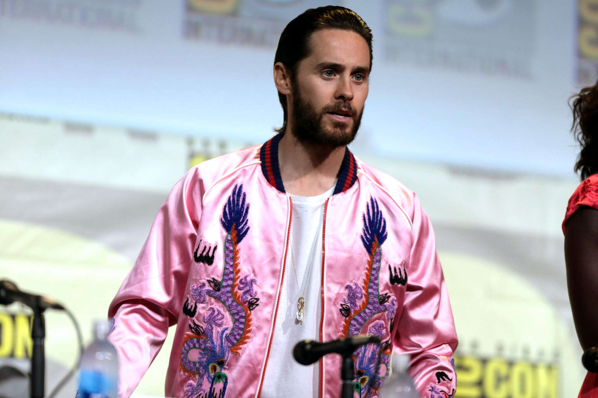 jared leto speaking at comic con