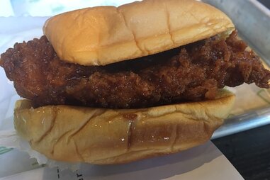 shake shack honey fried chicken sandwich