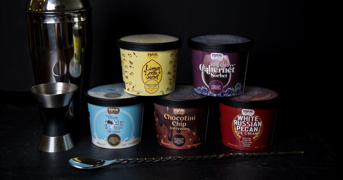 Momenti Spirited Ice Creams Mixes Alcohol Into Ice Cream in Las Vegas