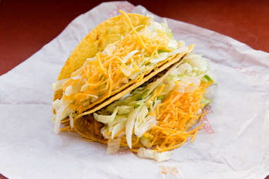 Hard Taco from taco bell