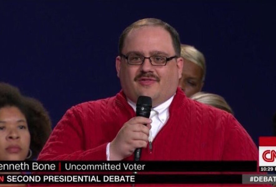 Bone Zone Porn - Ken Bone Porn Offer: Presidential Debate Star Offered Contract by Camsoda -  Thrillist