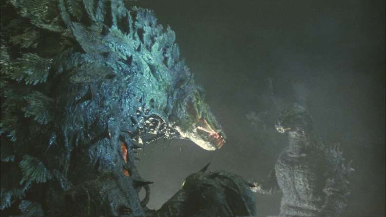 biollante eating godzilla