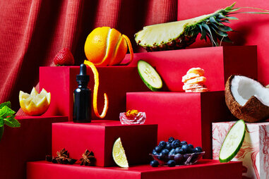 Moscow Mule Garnishes spread