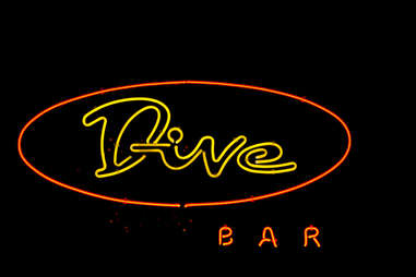 Fake dive bar