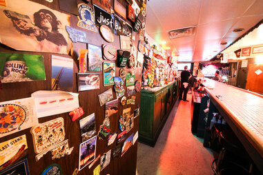 Dive bar knickknacks