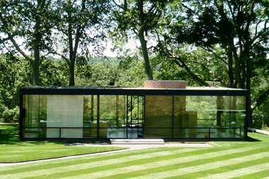 Philip johnson Glass House 