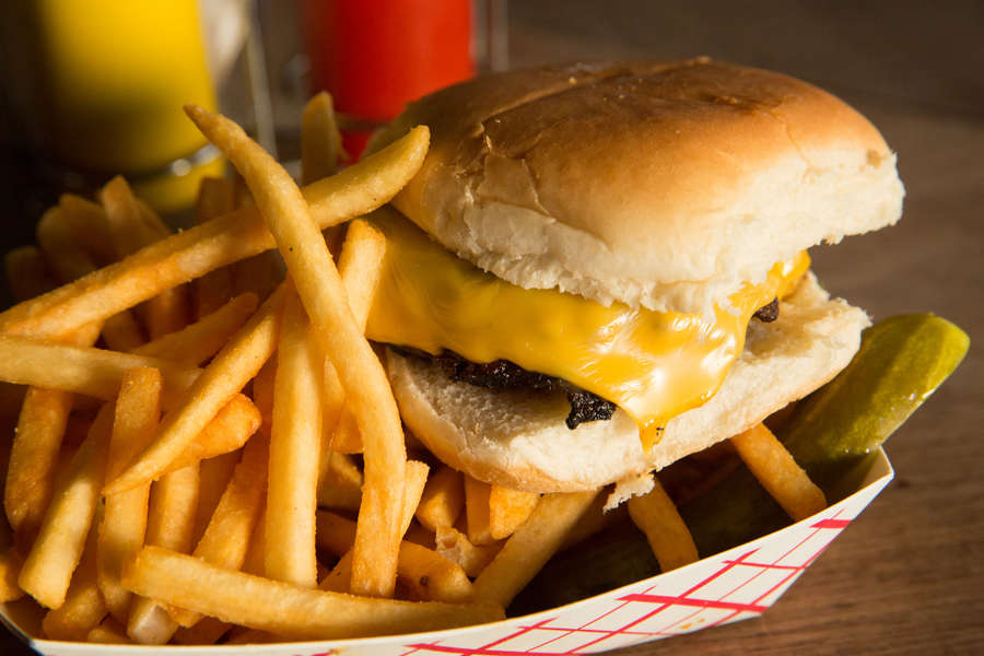 Best Cheap Eats NYC 7 Burger at Onderdonk and Sons Thrillist