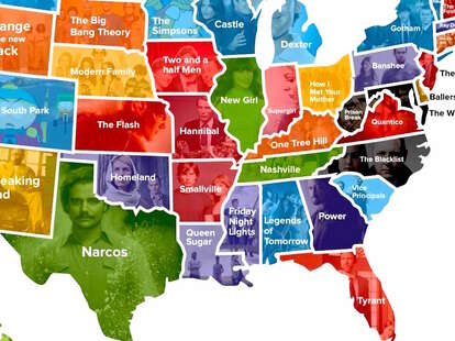 favorite tv show in every state us