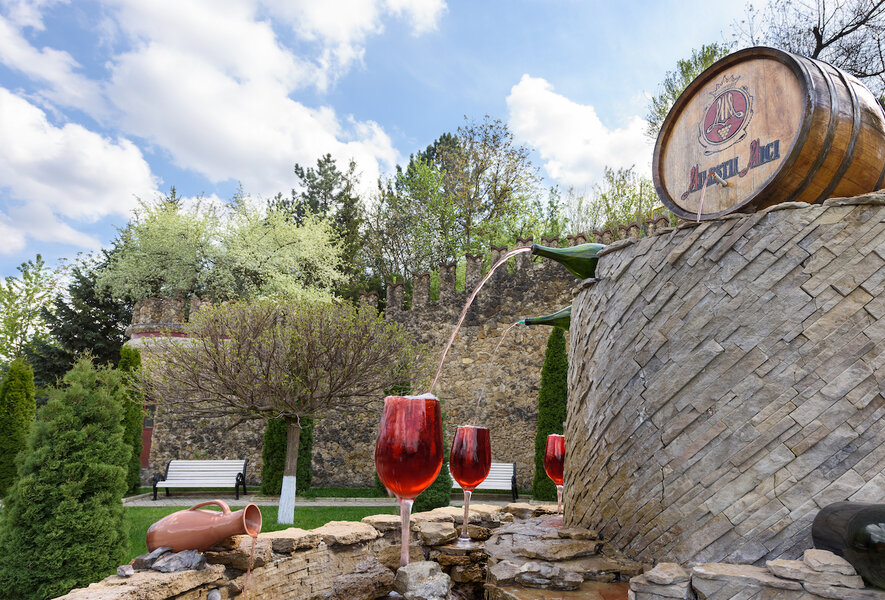 Wine Fountain in Italy Flows Nonstop & Gives Everyone Free Wine - Thrillist